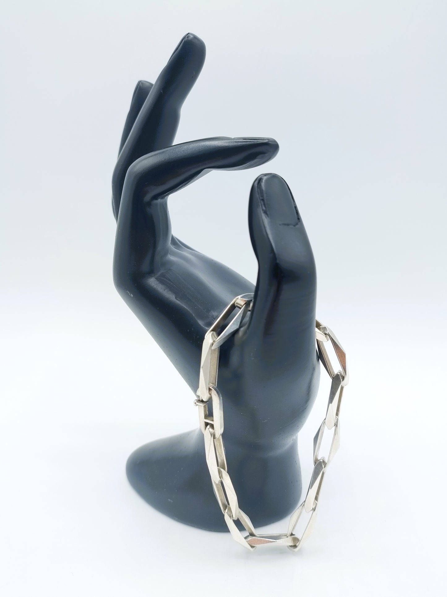 Zilveren 'close forever' armband, 21,5 cm, 835