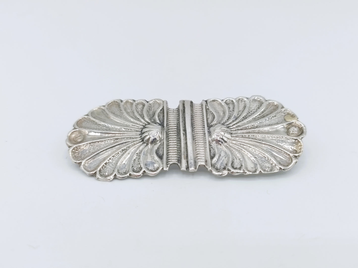 Silver brooch with Bible lock, Schoonhoven, 1868