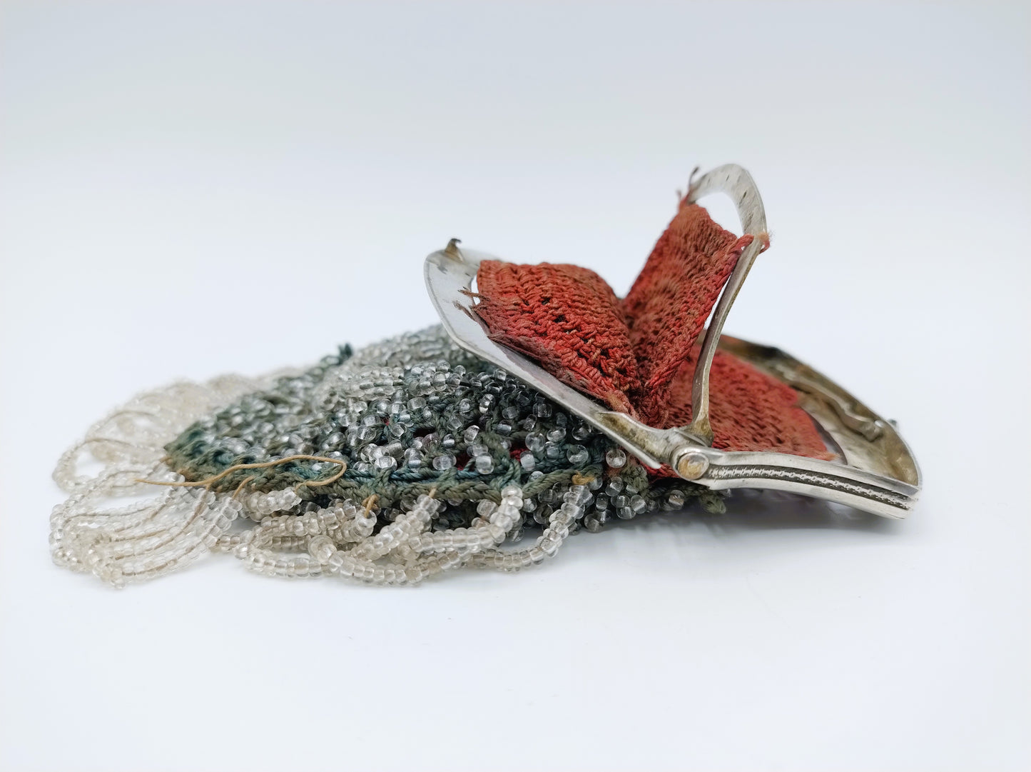 Silver purse clasp, M. Warren, Sneek, 1840