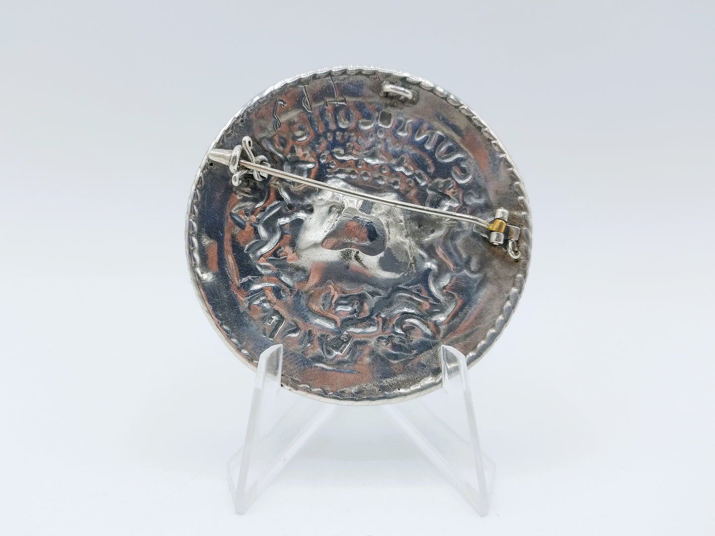 Silver Zeeland trouser piece brooch, C. Bockx, Middelburg, 1805