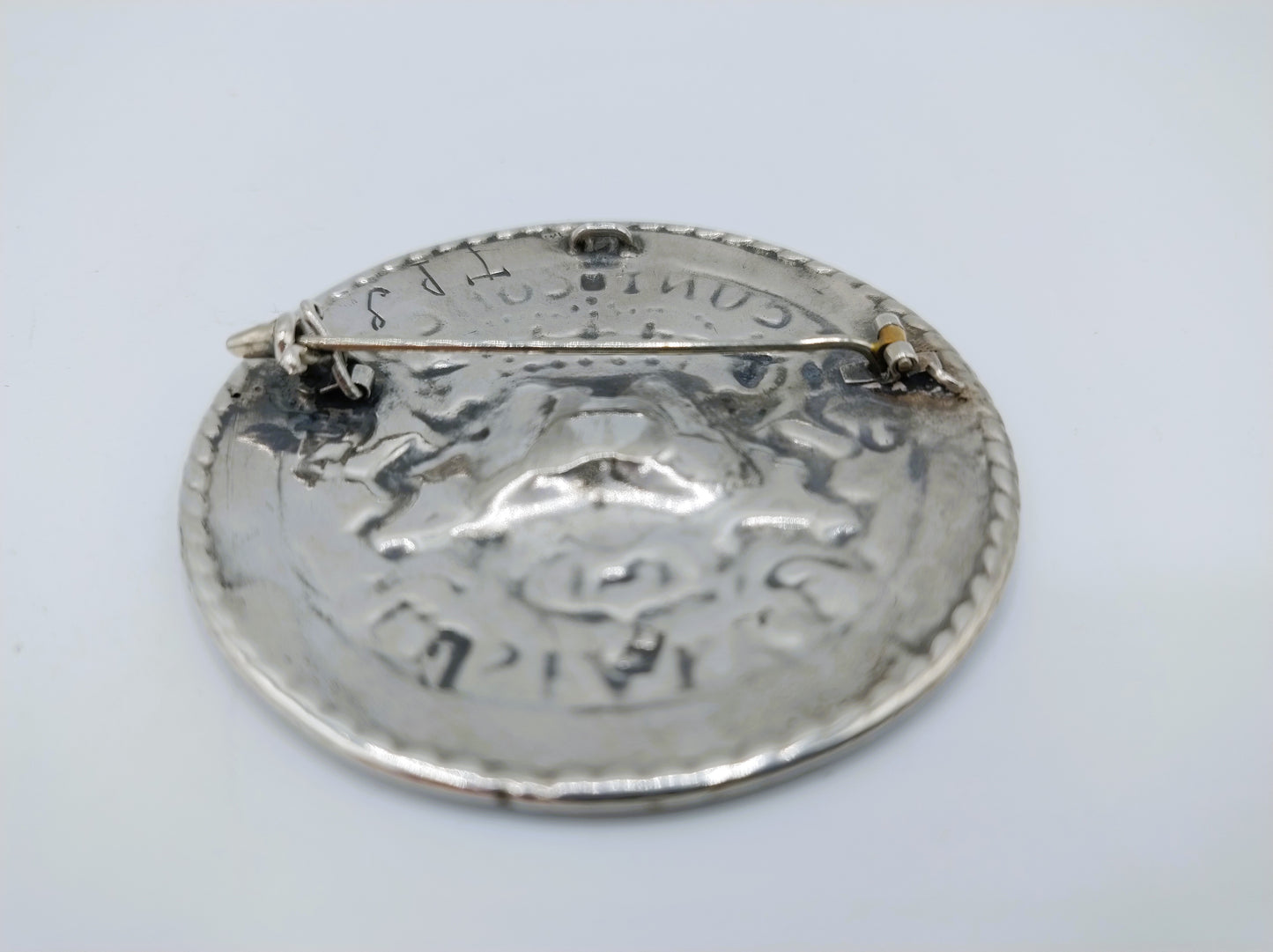 Silver Zeeland trouser piece brooch, C. Bockx, Middelburg, 1805