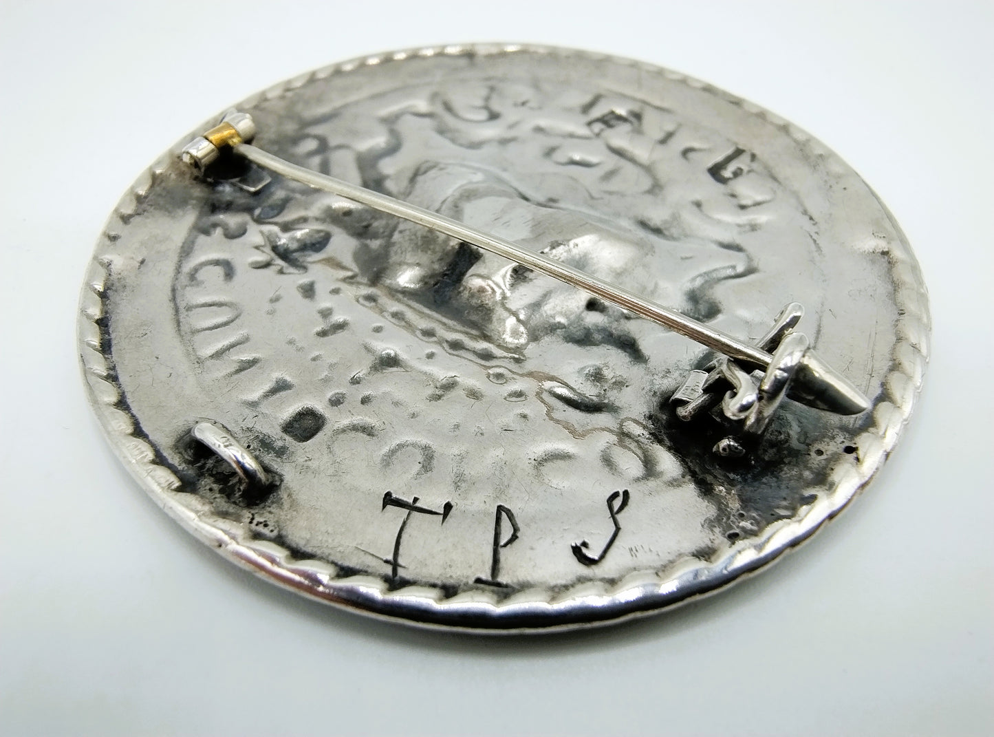 Silver Zeeland trouser piece brooch, C. Bockx, Middelburg, 1805
