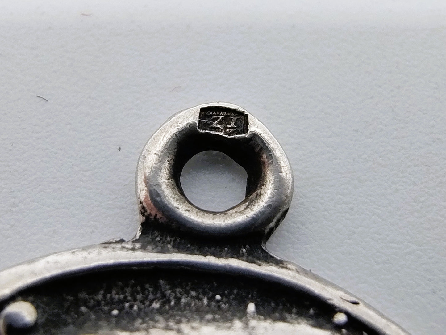 Silver pendant, art nouveau, 925