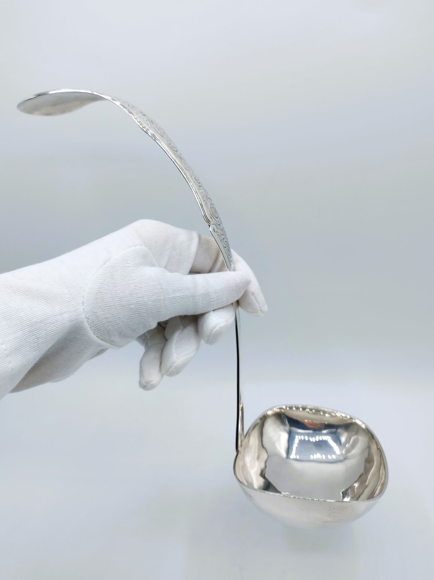 Silver soup spoon, J. van Wijk Jzn, Amsterdam, 1849