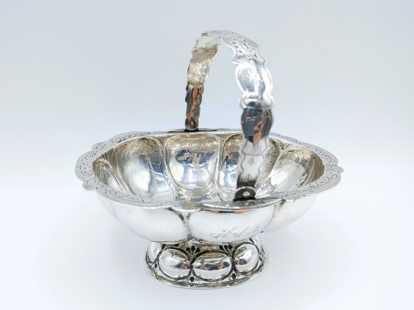 Zilveren mand van een brandewijnkom, T. Brongers, Winschoten, 1750