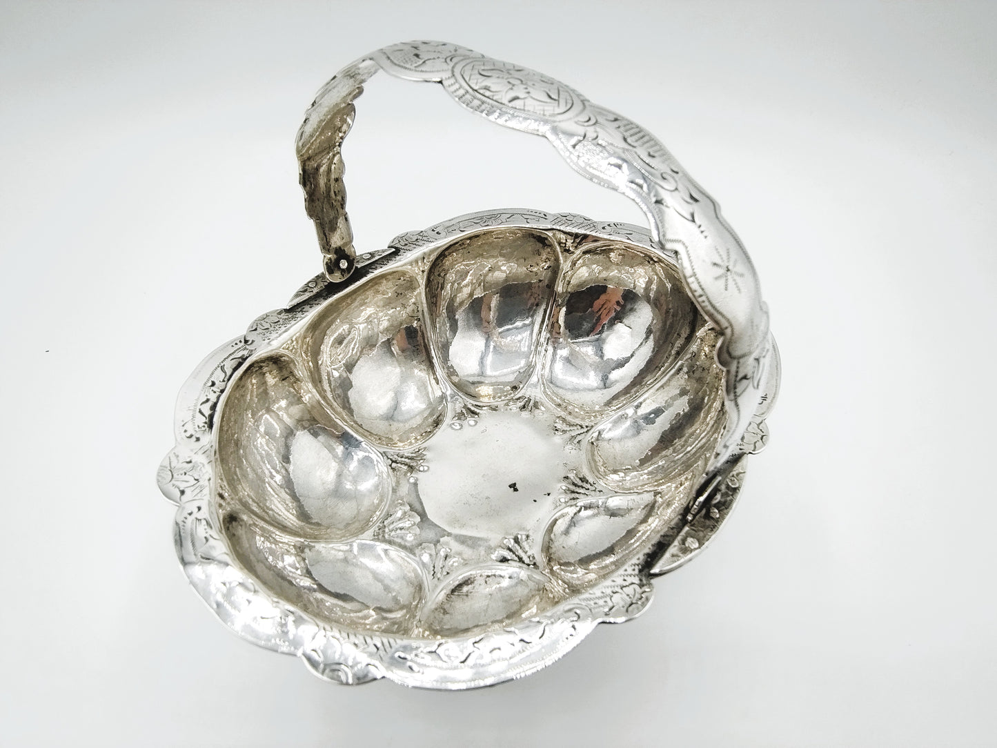 Zilveren mand van een brandewijnkom, T. Brongers, Winschoten, 1750