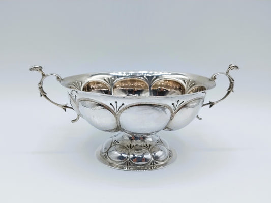 Silberne Brandyschale, Groningen.