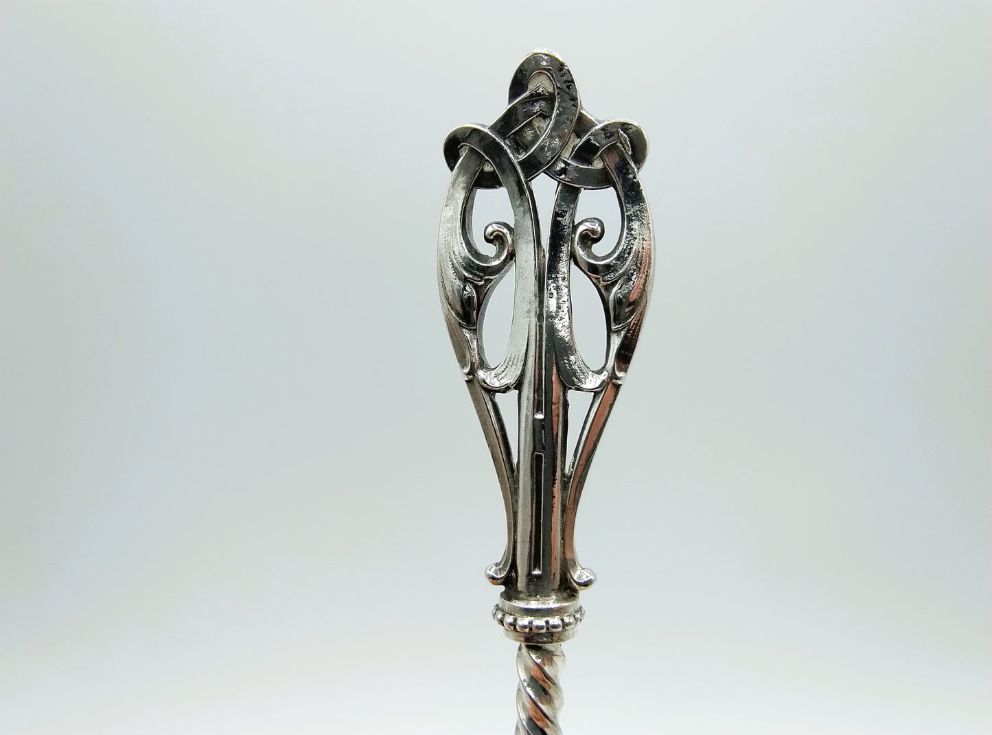 Silver asparagus scoop, Company J.M. van Kempen, Voorschoten, 1905