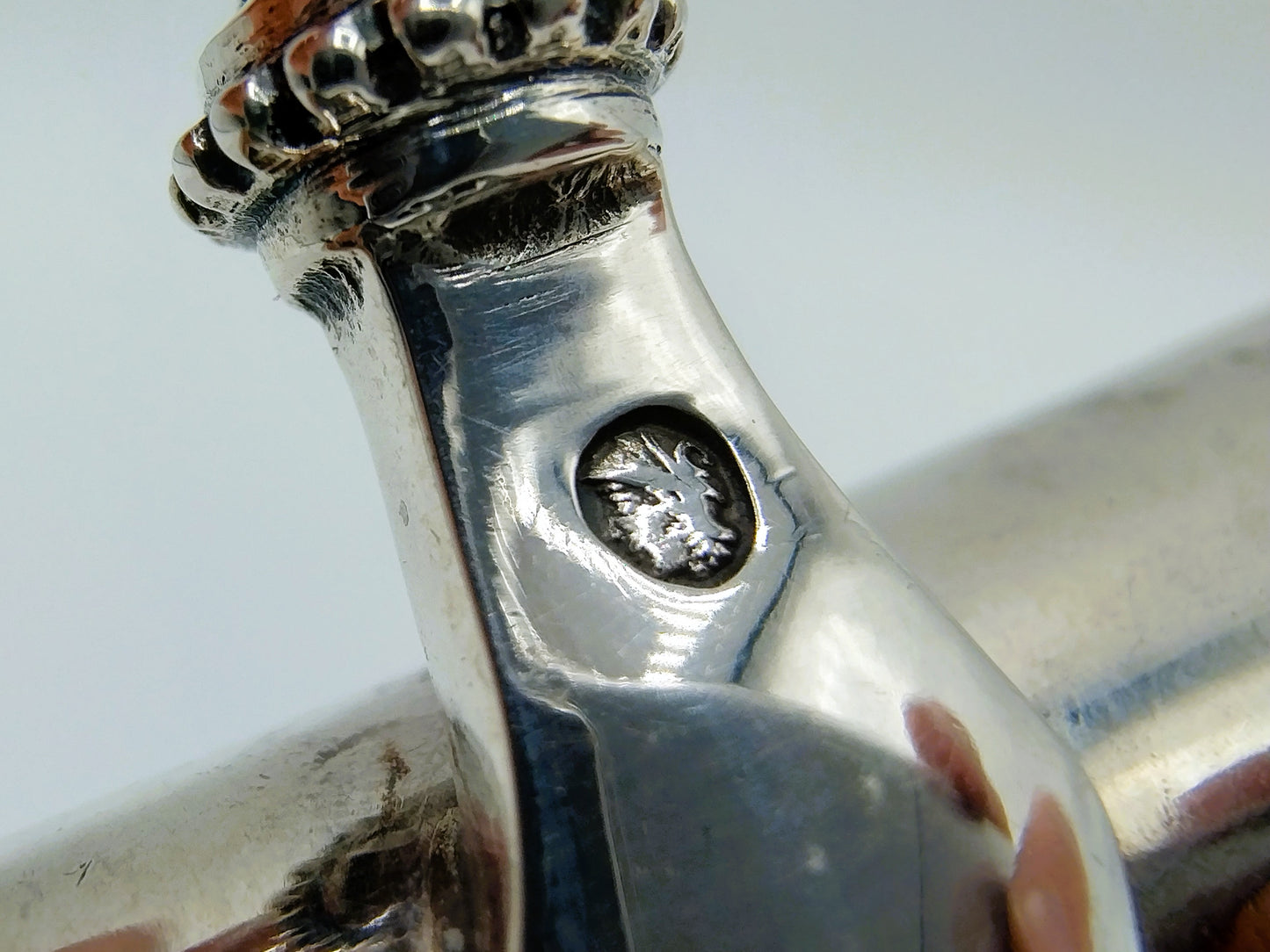 Silver asparagus scoop, Company J.M. van Kempen, Voorschoten, 1905