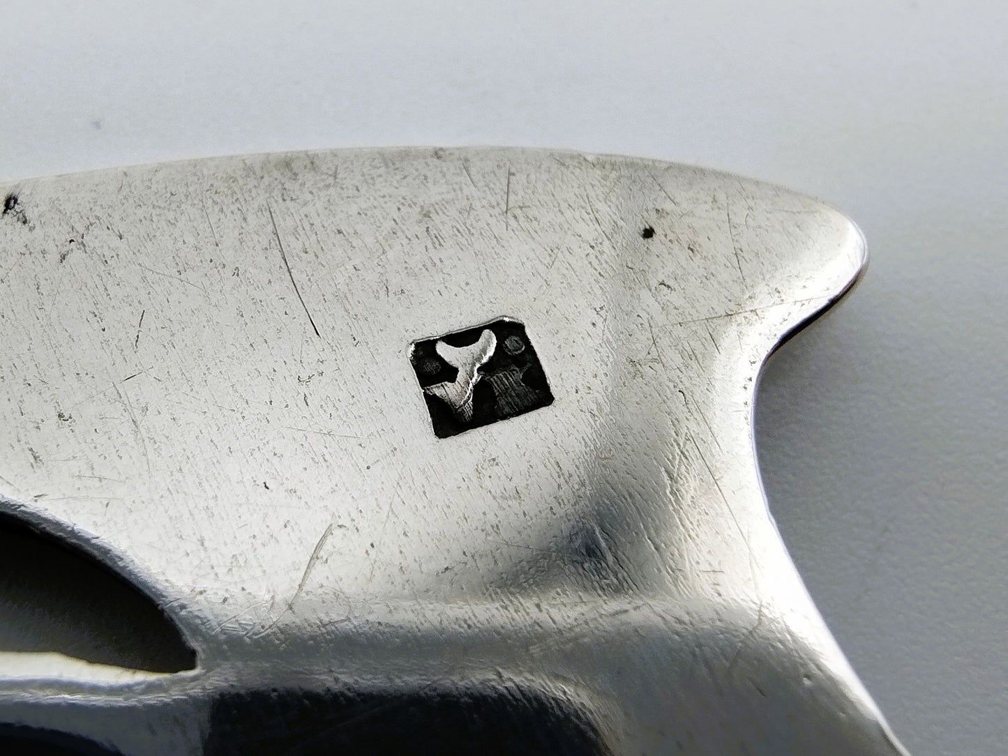 Silver asparagus scoop, Company J.M. van Kempen, Voorschoten, 1905