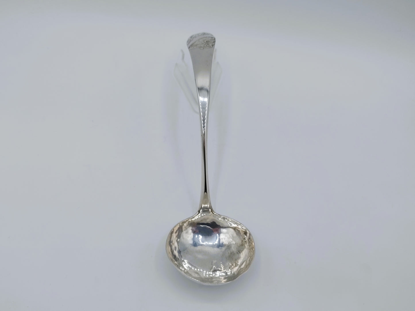 Silver cream spoon, CG Hauffe, Riga, ca. 1810