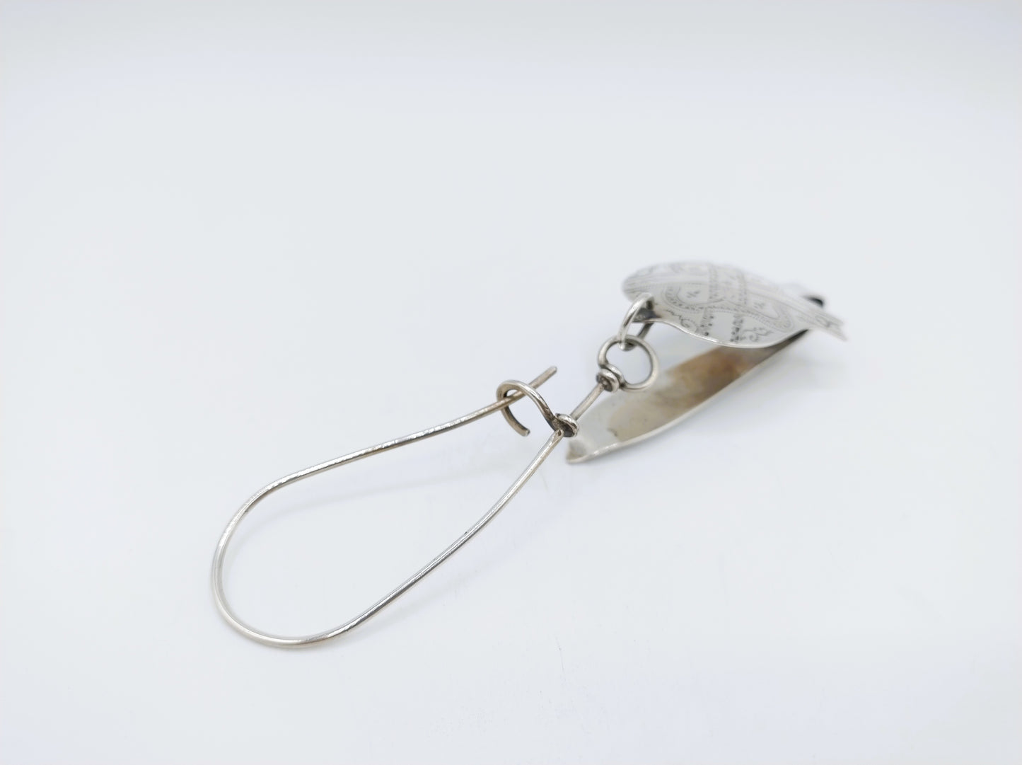 Silver ball holder, P. Salm, Hoorn, 1878