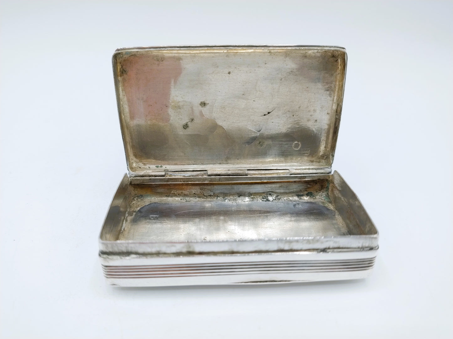 Silberne Schnupftabakdose, C. Monteban, Schoonhoven, 1853