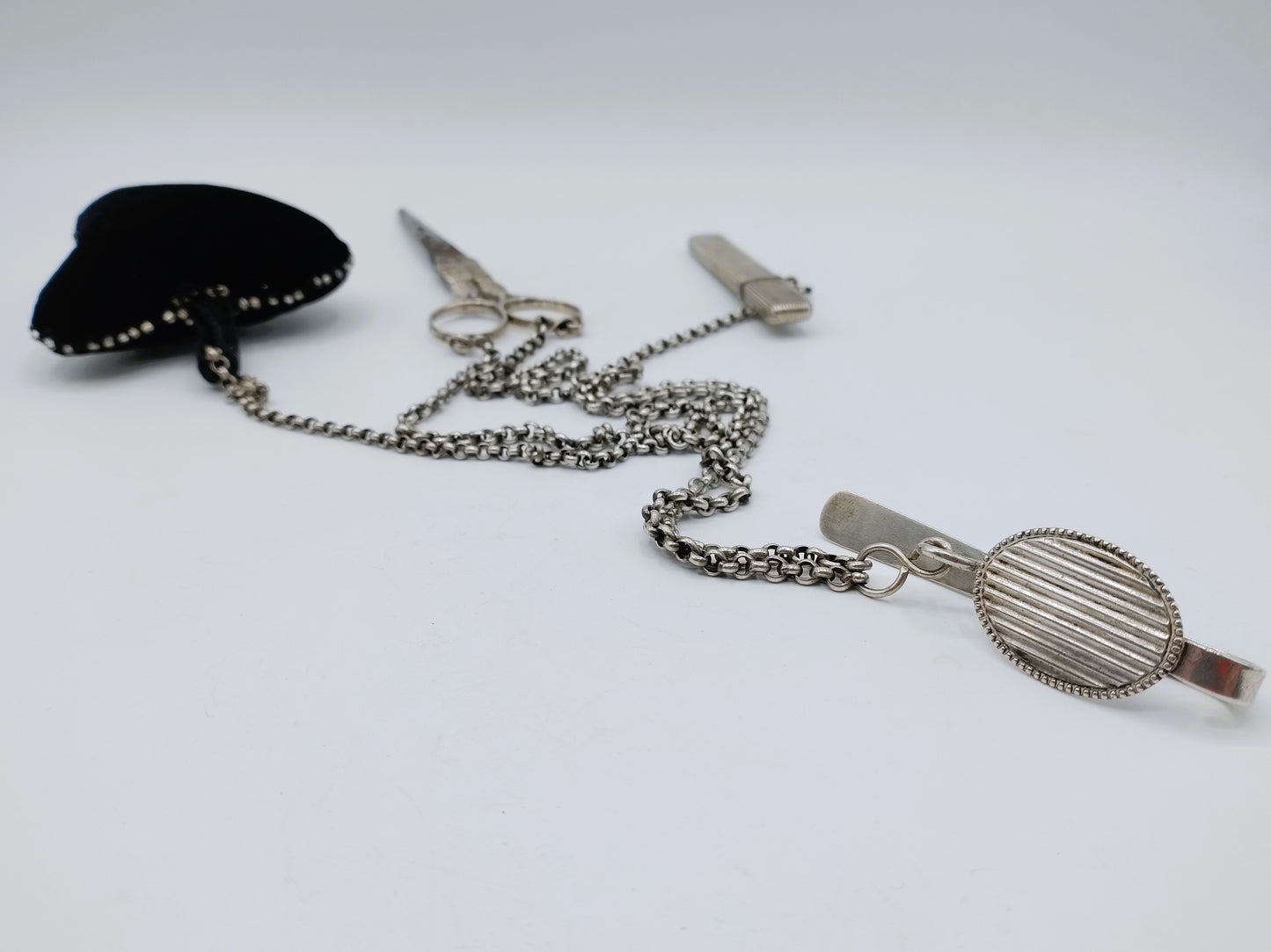 Silver chatelaine, H. Lintvelt, Amsterdam, 1814