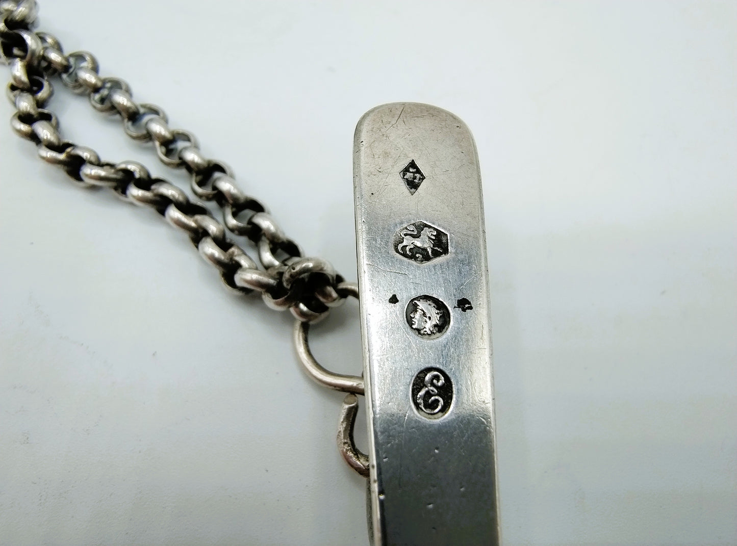 Silver chatelaine, H. Lintvelt, Amsterdam, 1814