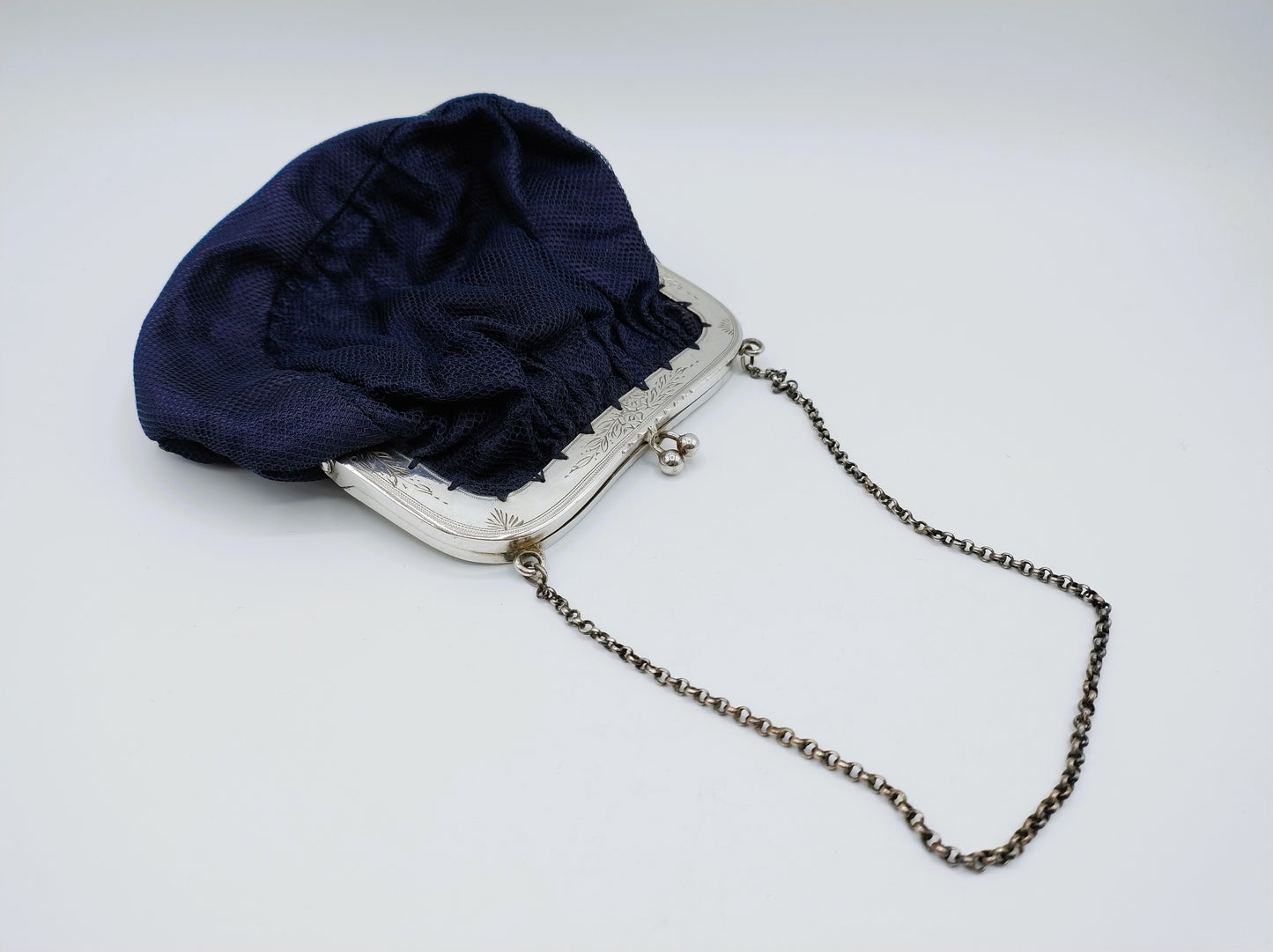 Silver purse bracket, JL van der Pauw Jr, Schoonhoven, 1919