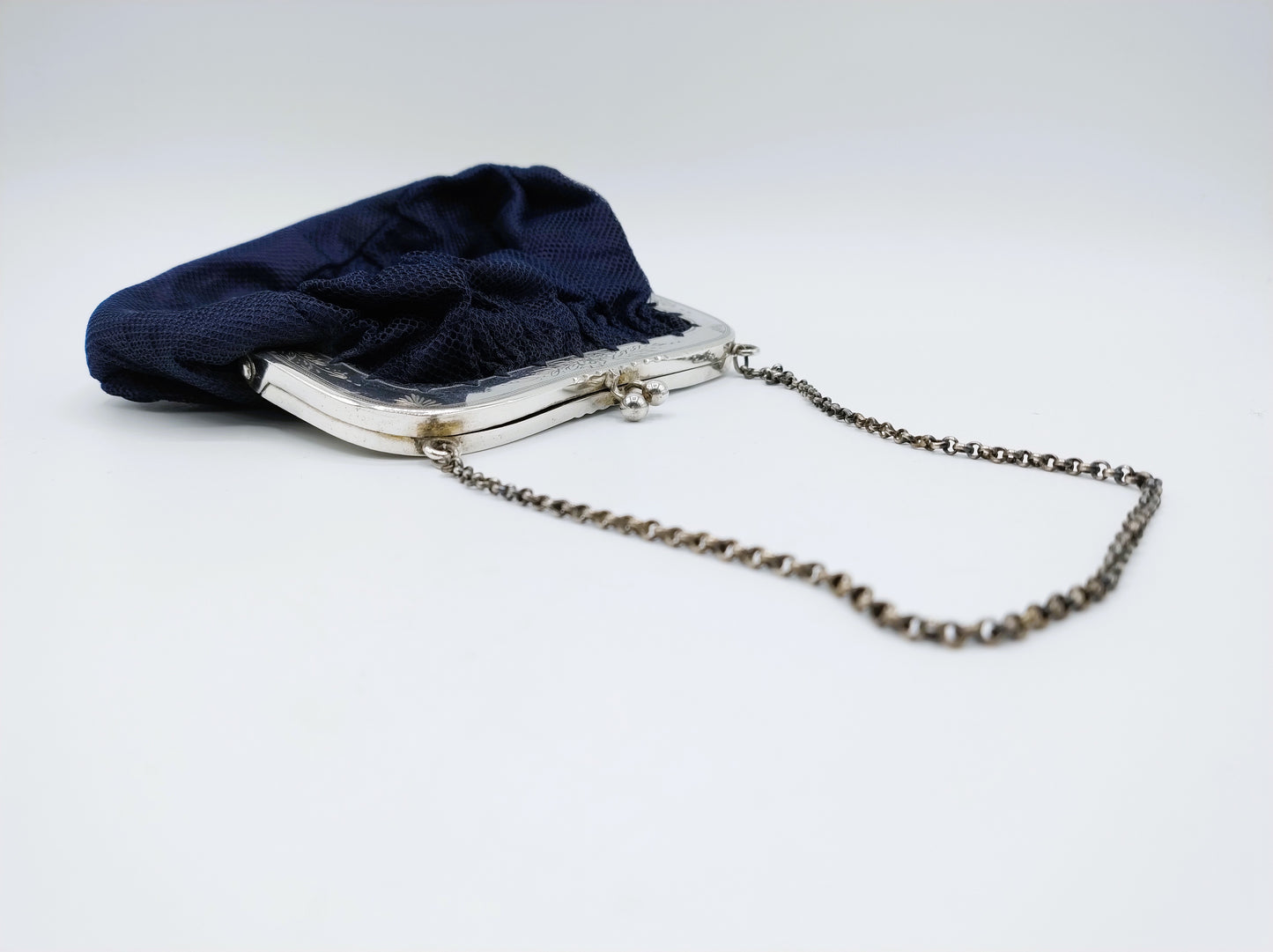 Silver purse bracket, JL van der Pauw Jr, Schoonhoven, 1919
