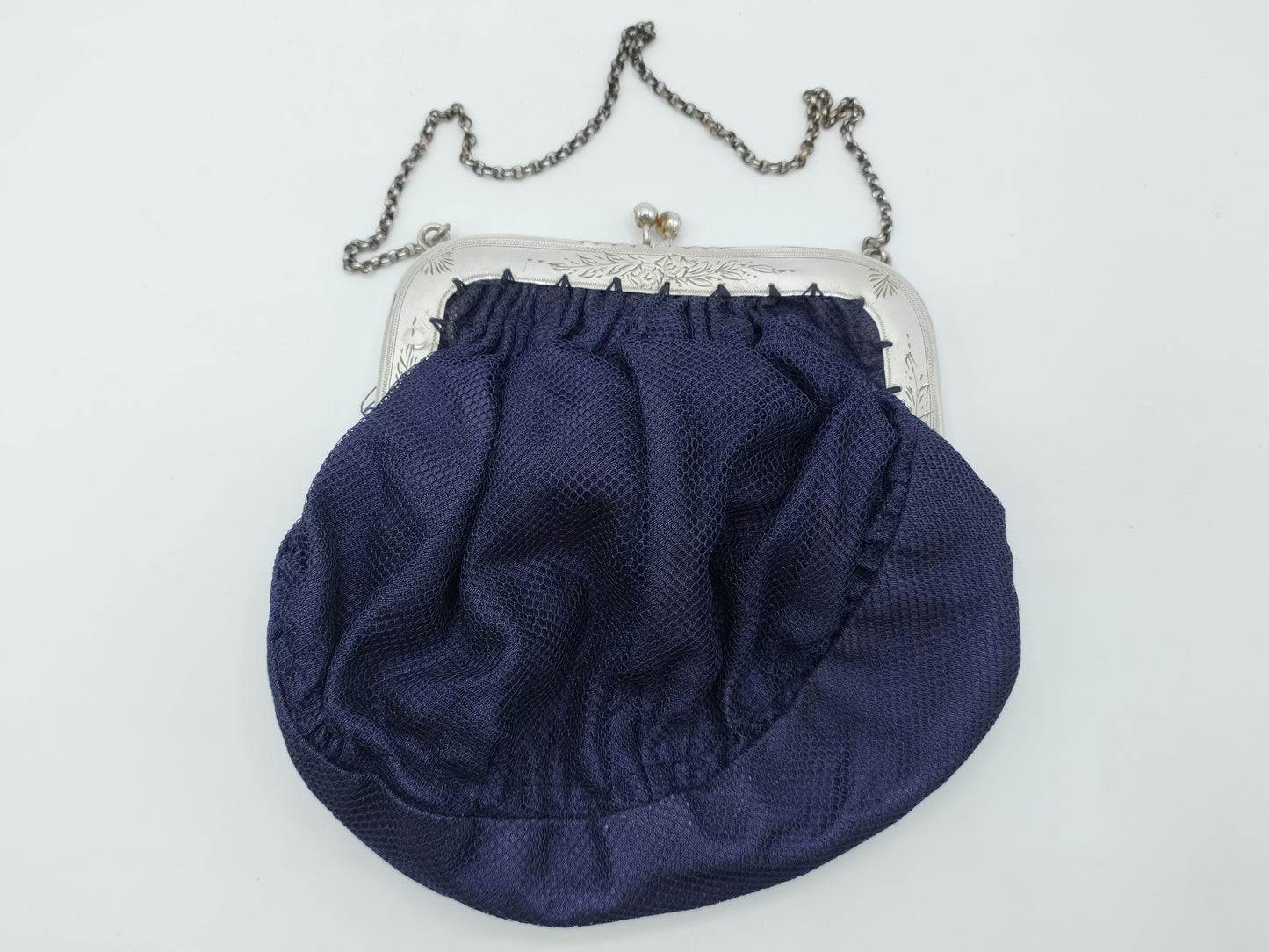 Silver purse bracket, JL van der Pauw Jr, Schoonhoven, 1919