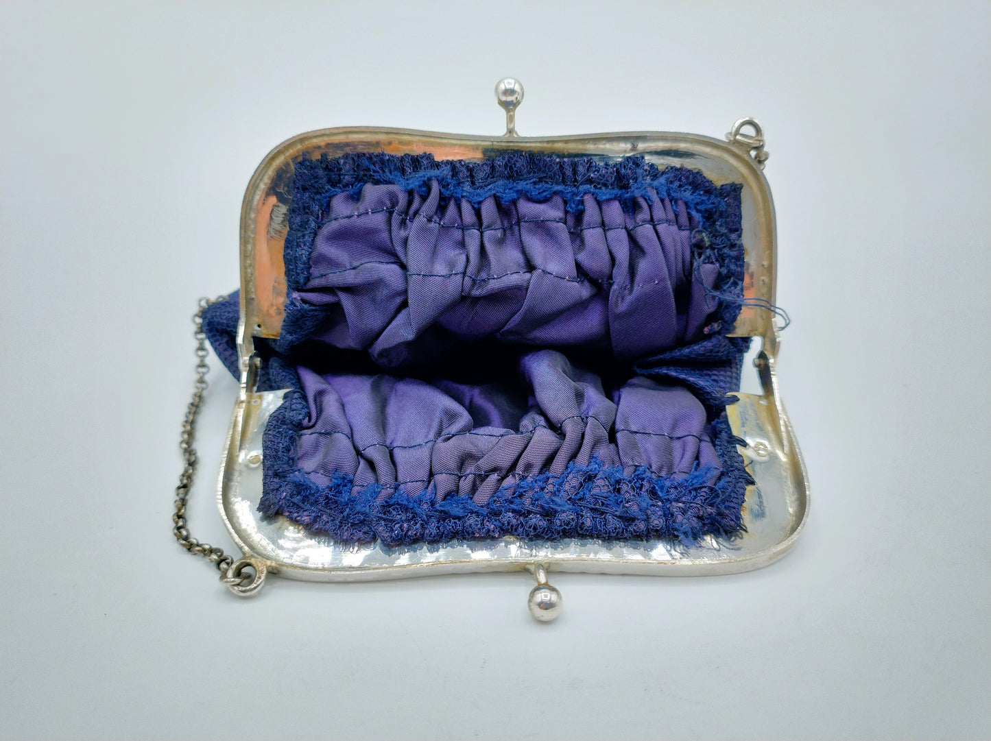Silver purse bracket, JL van der Pauw Jr, Schoonhoven, 1919