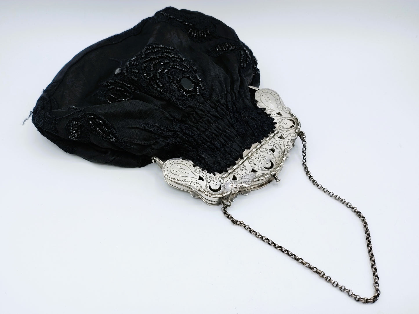 Silver bag clasp, Schoonhoven, 1917