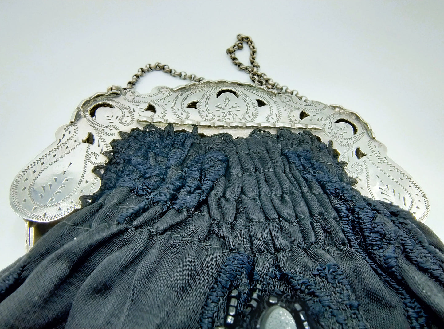 Silver bag clasp, Schoonhoven, 1917