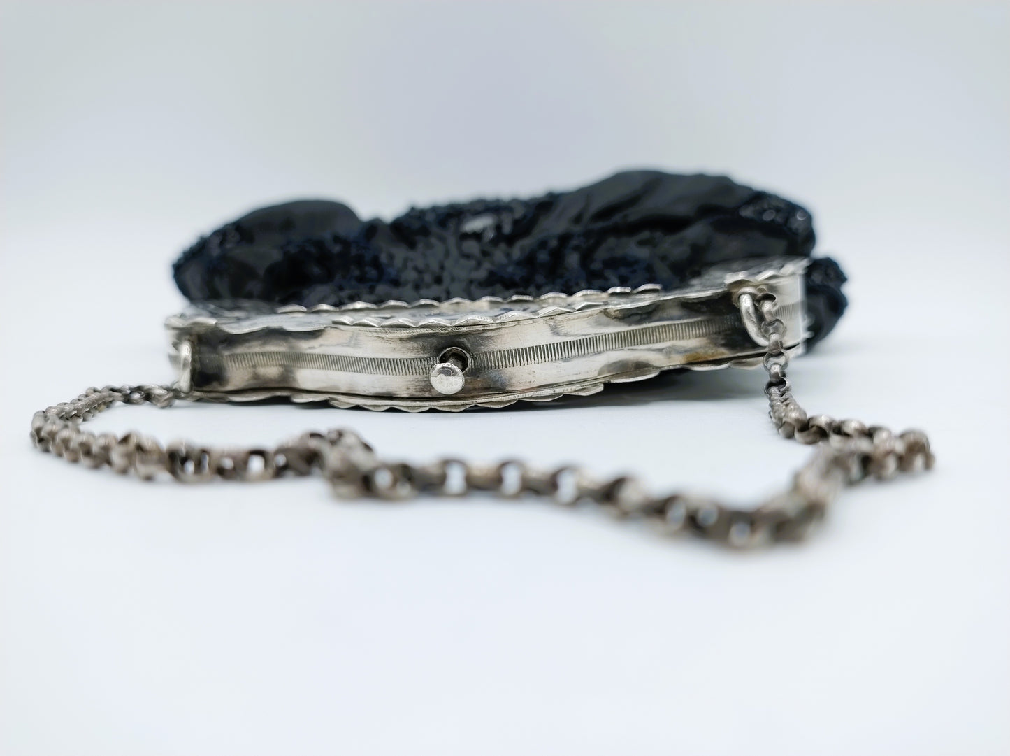 Silver bag clasp, Schoonhoven, 1917
