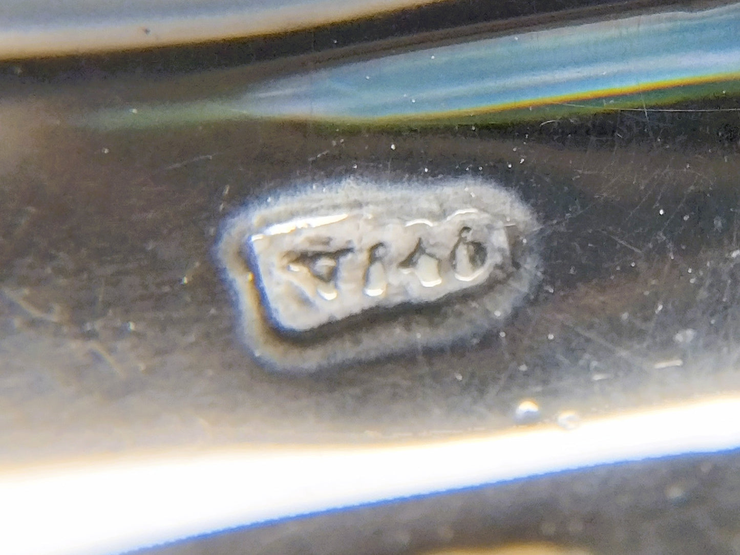 Silver needle case, fa. Gebr. J. and D. Veenstra, Leeuwarden, ca. 1850