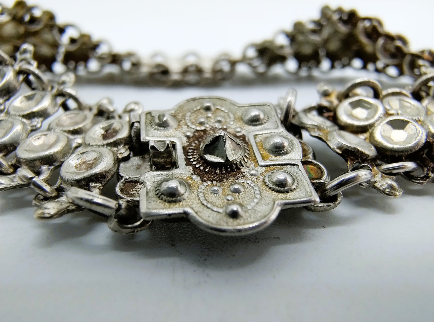 Friese zilveren klederdracht armband