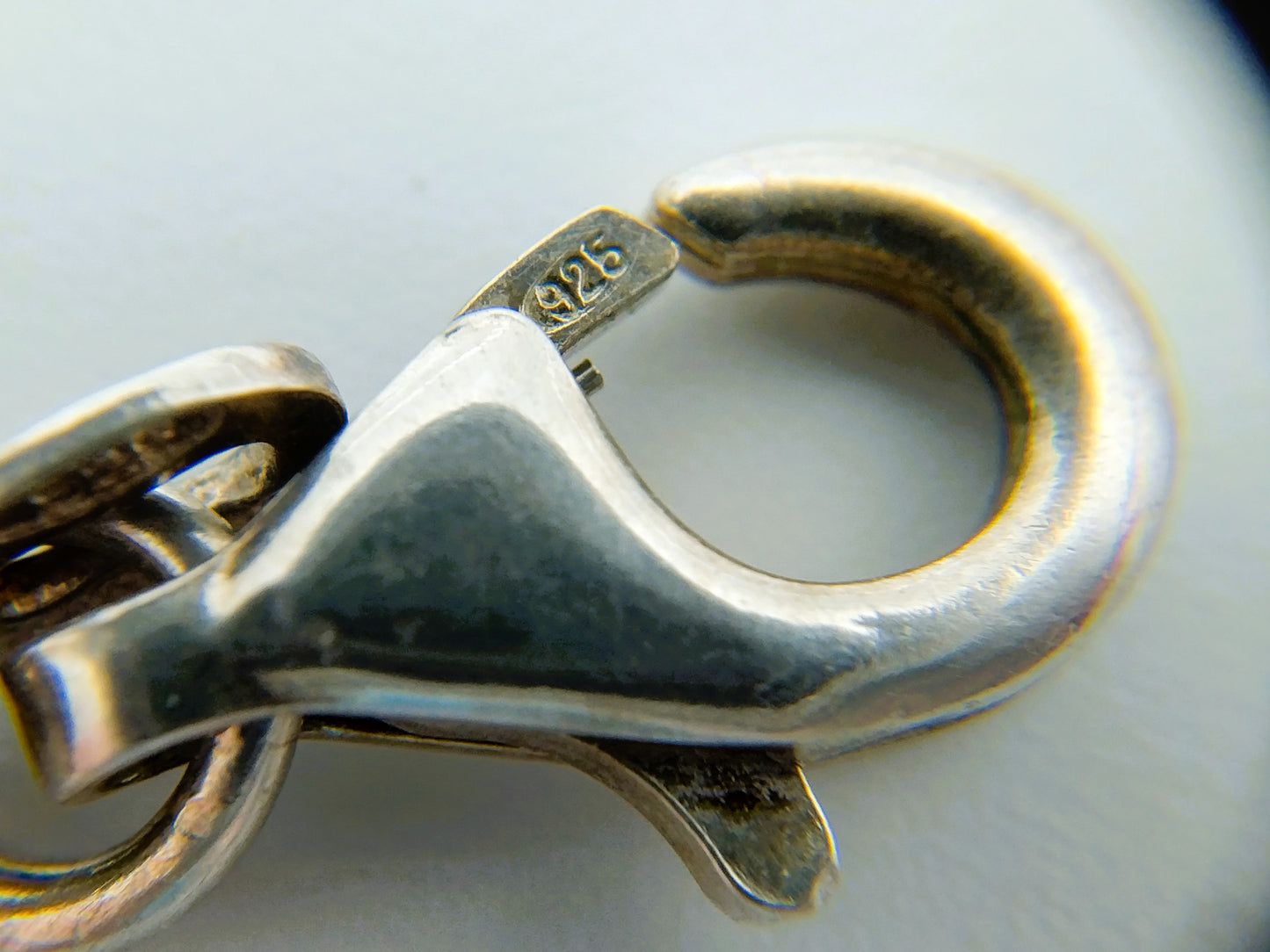Silver necklace + bracelet, Mark Preziosi, Arezzo, Italy