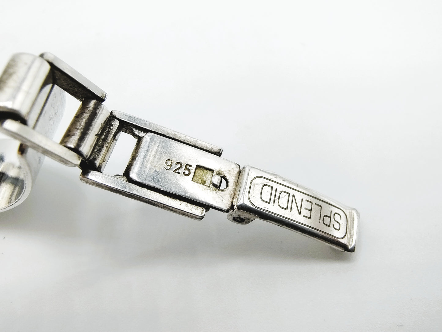 Zilveren horloge, Splendid, 15.5 cm.