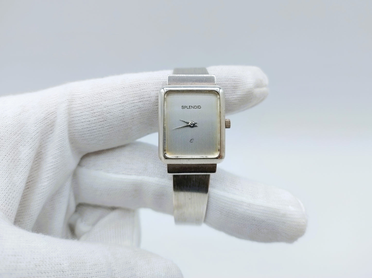 Zilveren horloge, Splendid, 15.5 cm.
