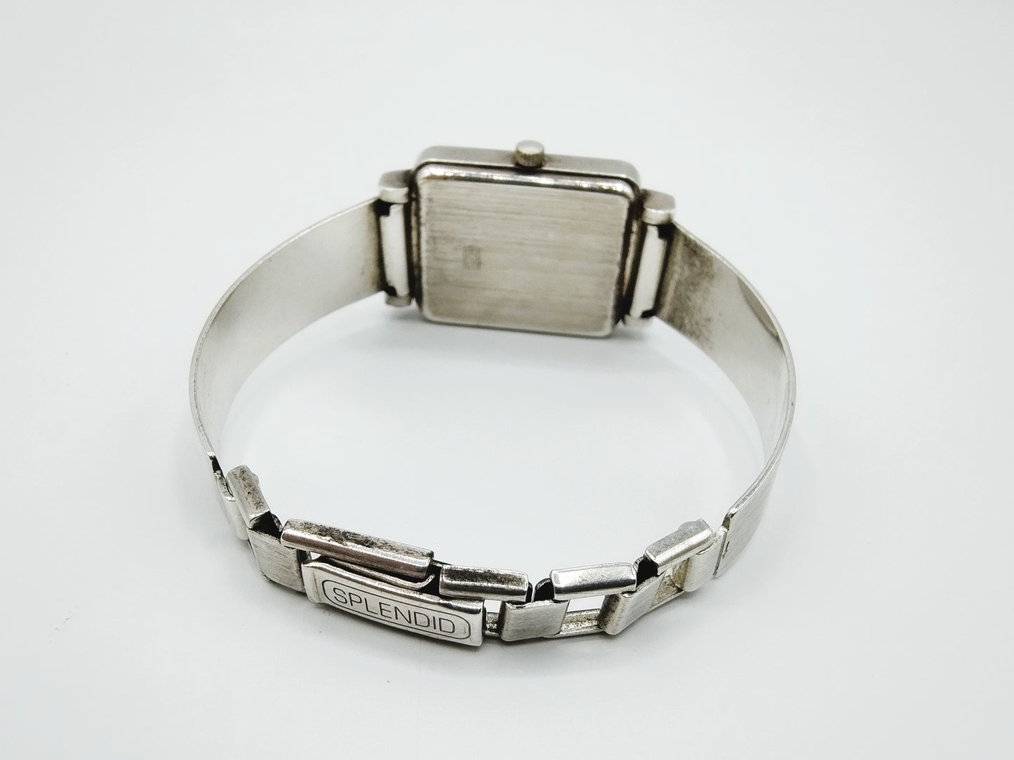 Zilveren horloge, Splendid, 15.5 cm.