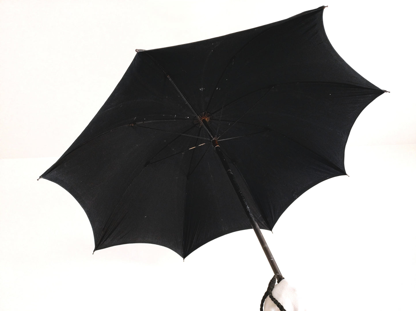Antiker Regenschirm mit silbernem Griff (Messergriff), Hooijkaas, L. Lewis, 1892