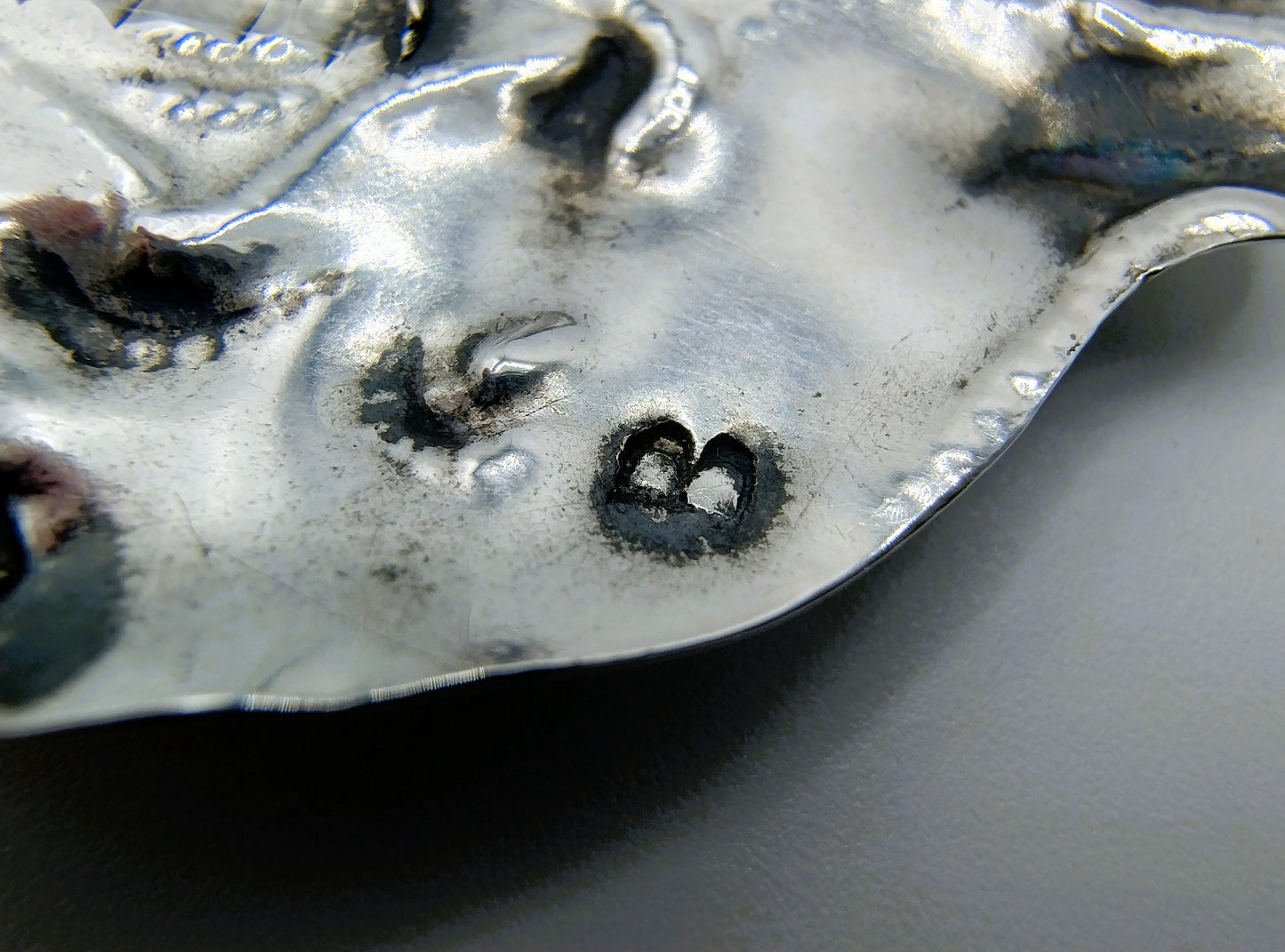 Silver strawberry bowl, Utrecht, Joan Both, 1720