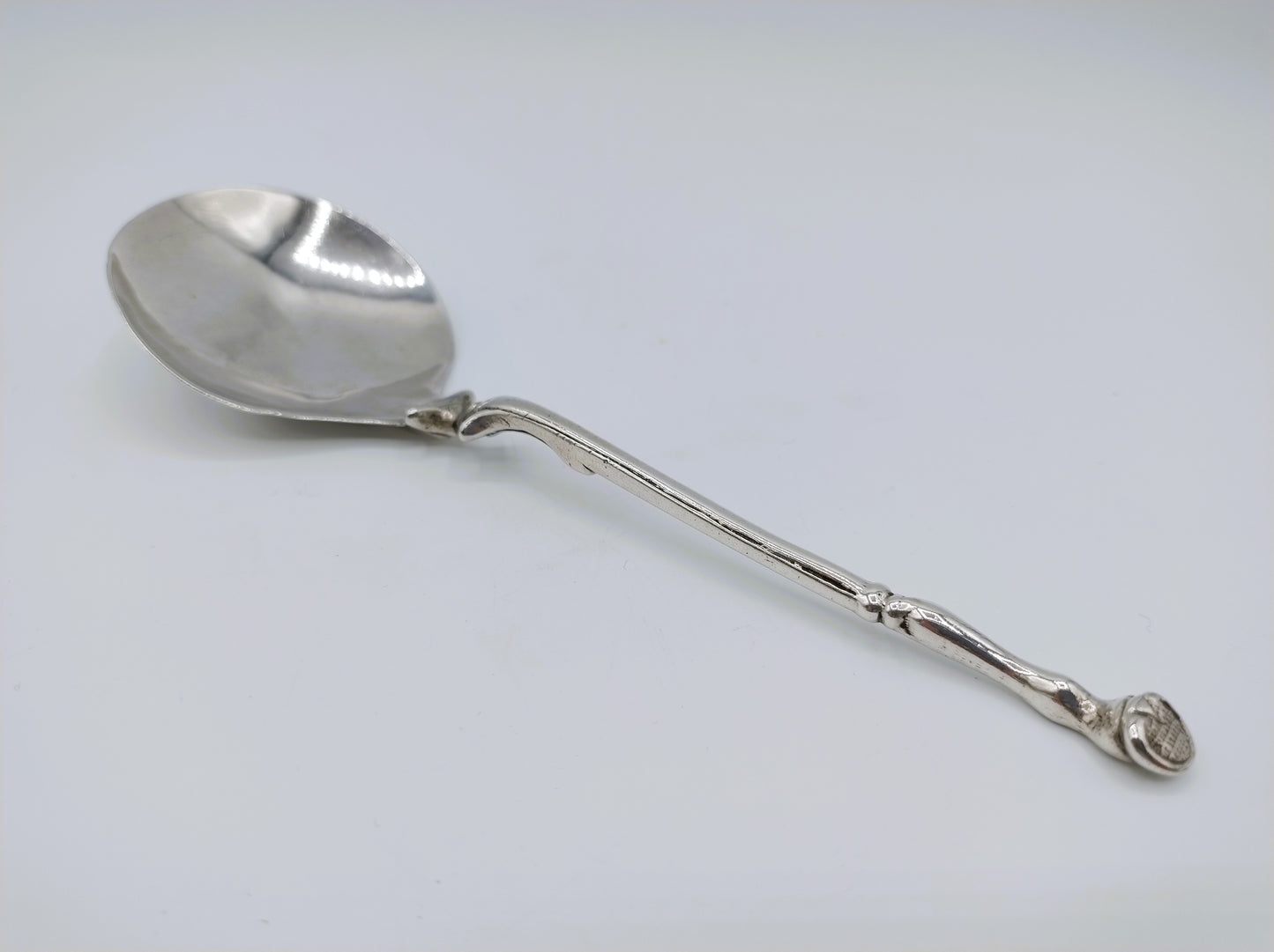 Zilveren hoeflepel, Nederland, A. Sjoukes, Dronrijp (?) 1685