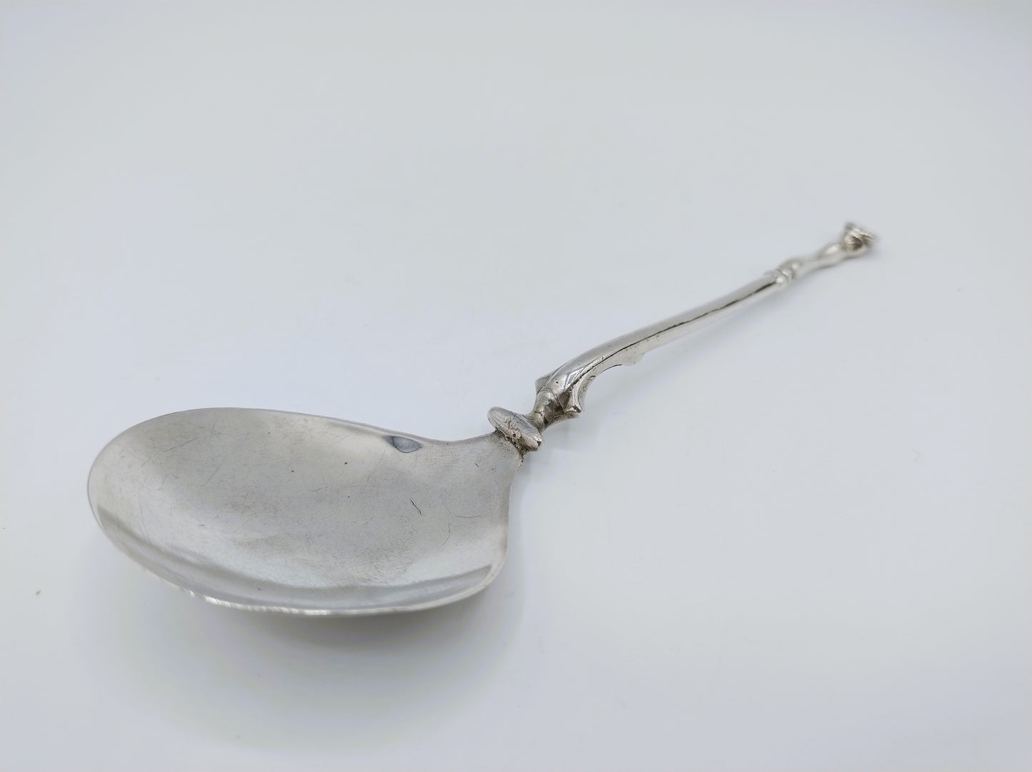 Zilveren hoeflepel, Nederland, A. Sjoukes, Dronrijp (?) 1685
