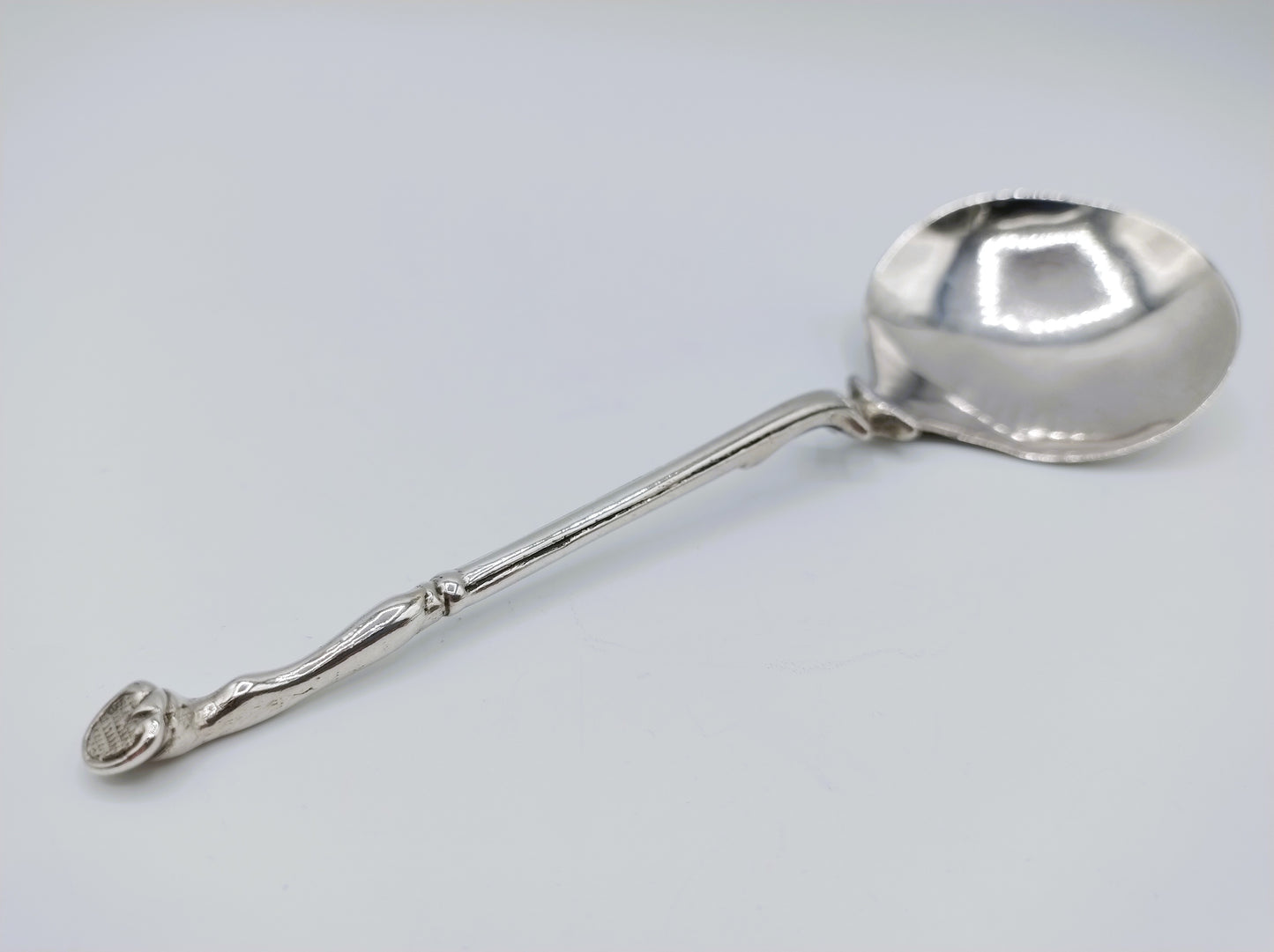 Zilveren hoeflepel, Nederland, A. Sjoukes, Dronrijp (?) 1685