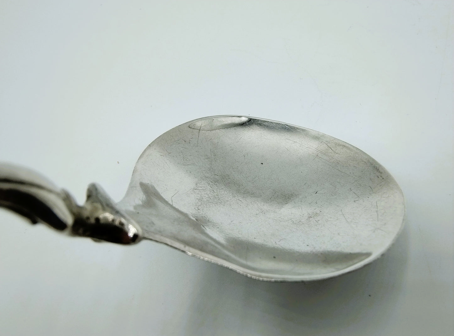 Zilveren hoeflepel, Nederland, A. Sjoukes, Dronrijp (?) 1685