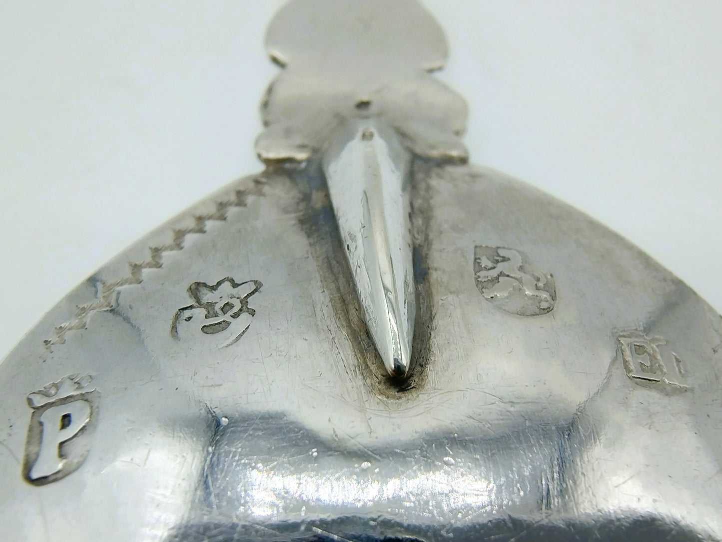 Silberner Beilagenlöffel, E. Dieprijx, Hoorn, 1799