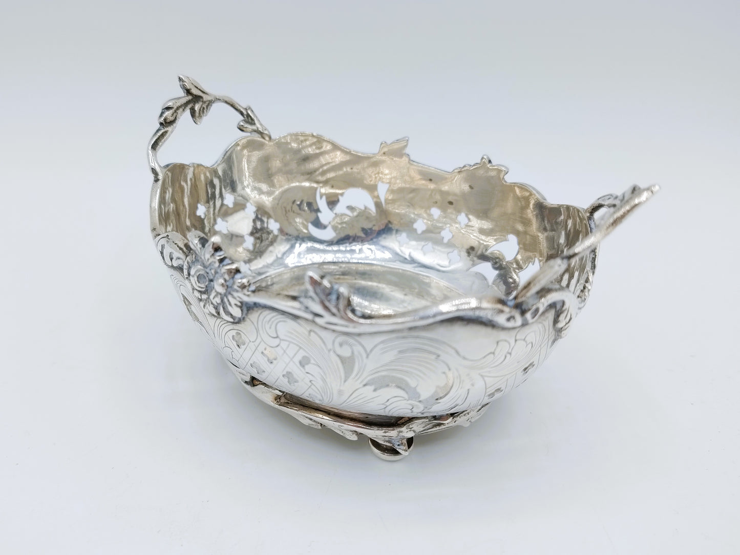 Zilveren bonbonmandje, Parijs, ca. 1775