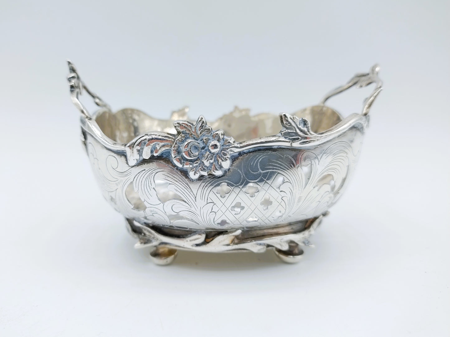 Zilveren bonbonmandje, Parijs, ca. 1775