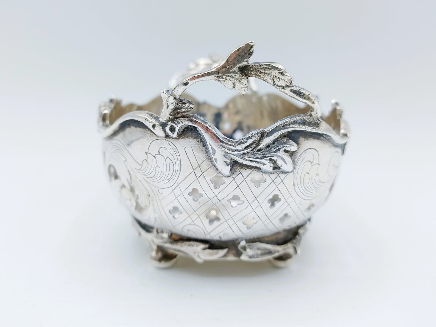 Zilveren bonbonmandje, Parijs, ca. 1775