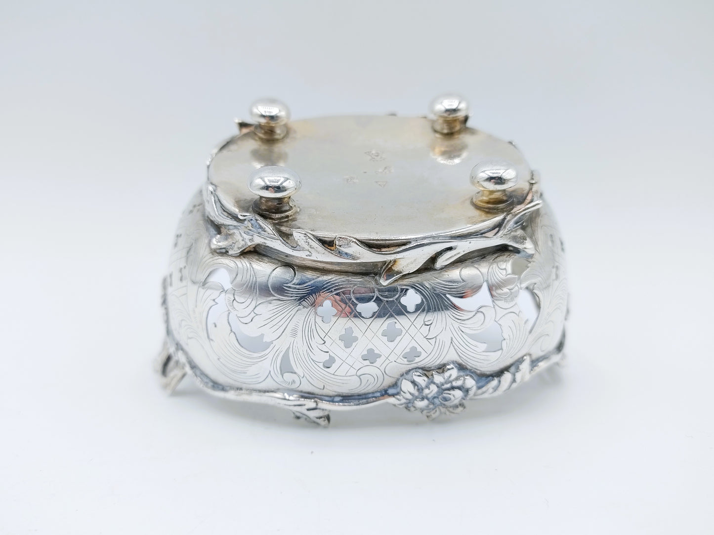 Zilveren bonbonmandje, Parijs, ca. 1775