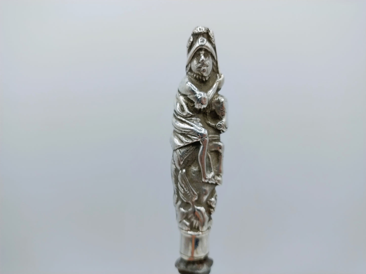 Carving set with silver handles, Dordrecht? 18th century