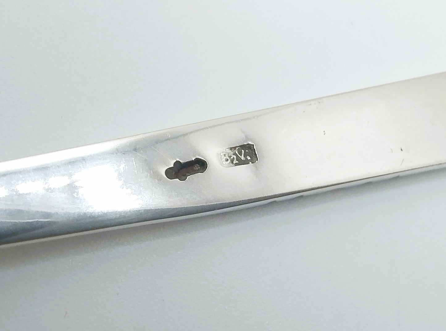 12-Delige taartvorken set in cassette, Bijkamp & Co, Steenwijk, ca. 1960.