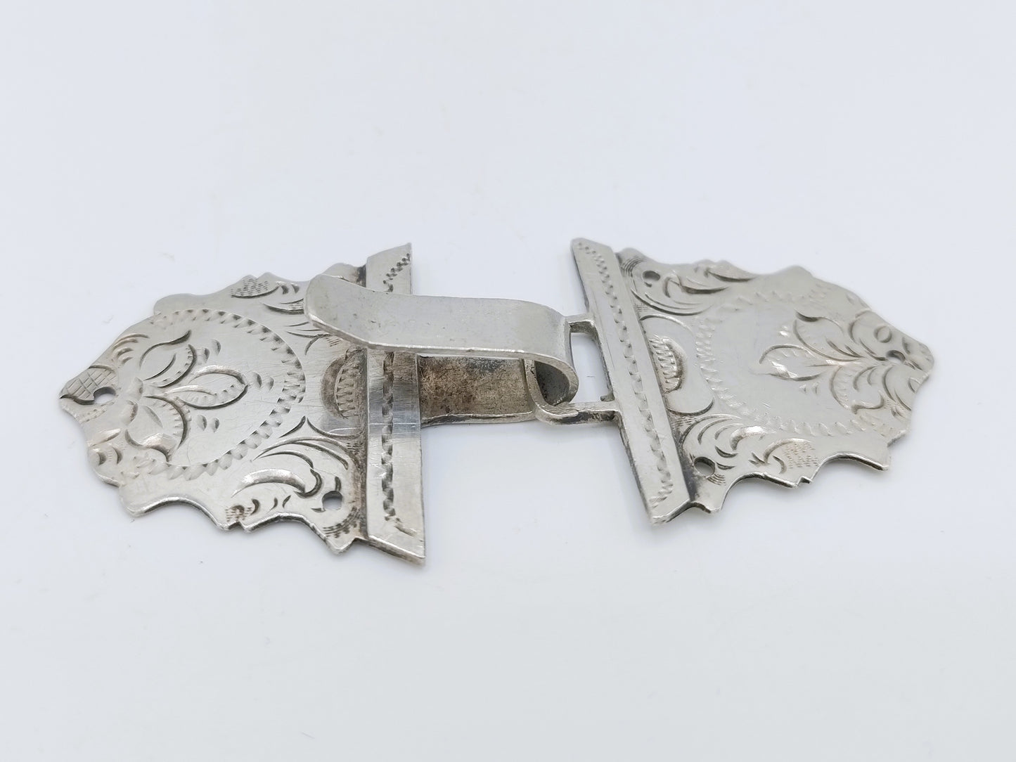 Silberner Perlenhaken, C. van Gelderen Pzn, Schoonhoven, 1866