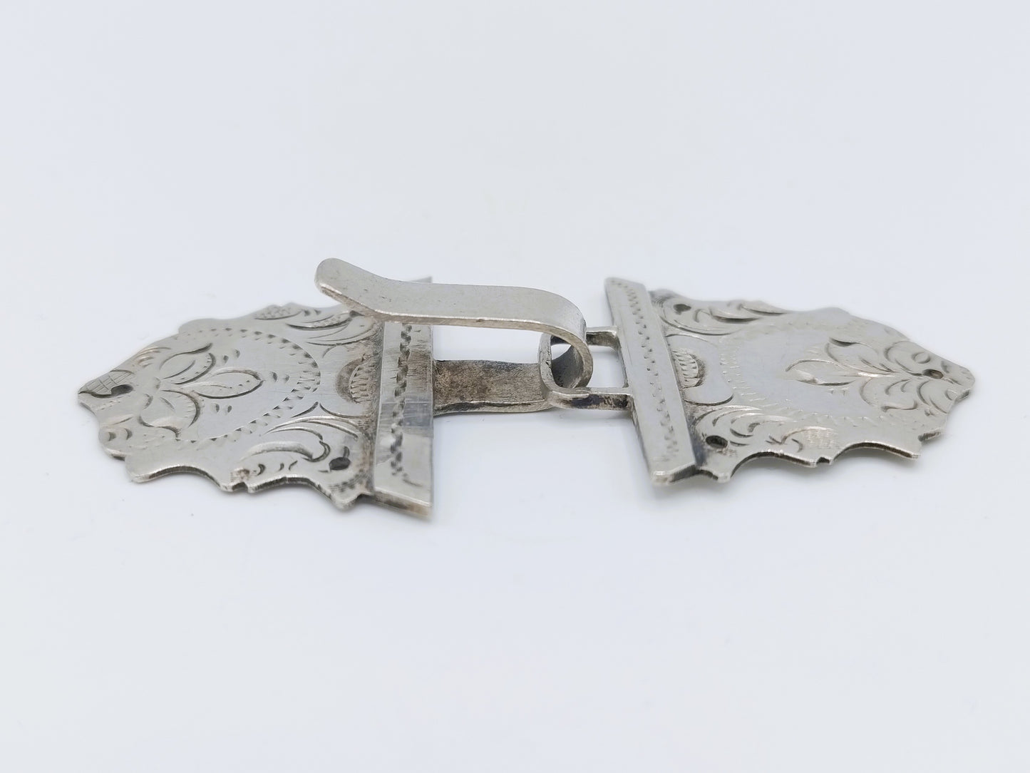 Silberner Perlenhaken, C. van Gelderen Pzn, Schoonhoven, 1866