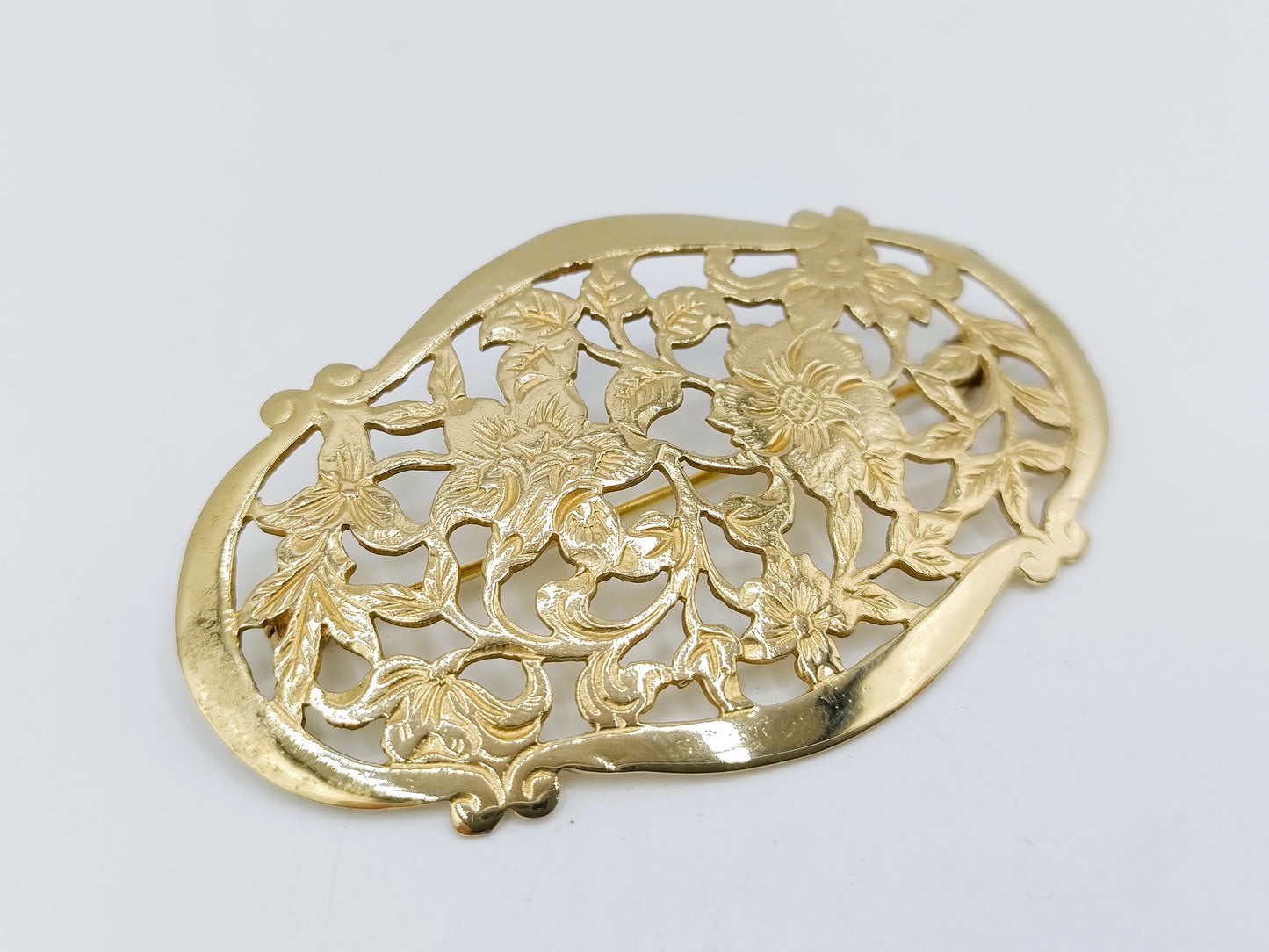 Silver brooch, Fa. Niekerk, Schoonhoven, 20th century