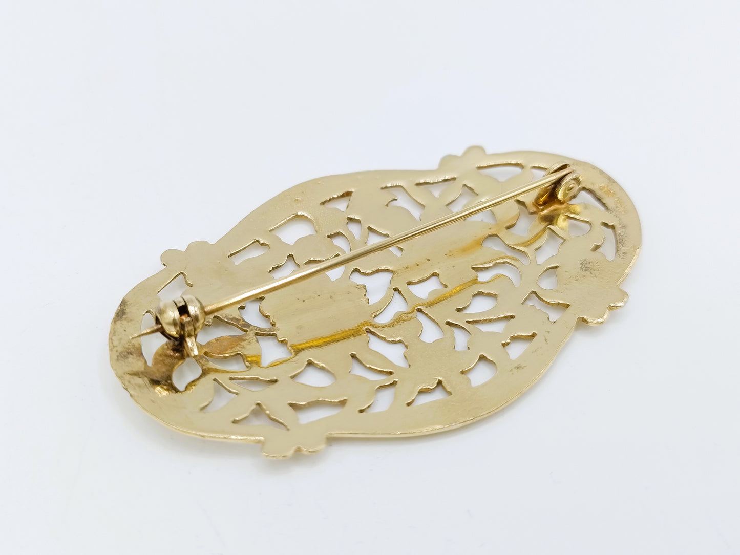 Silver brooch, Fa. Niekerk, Schoonhoven, 20th century