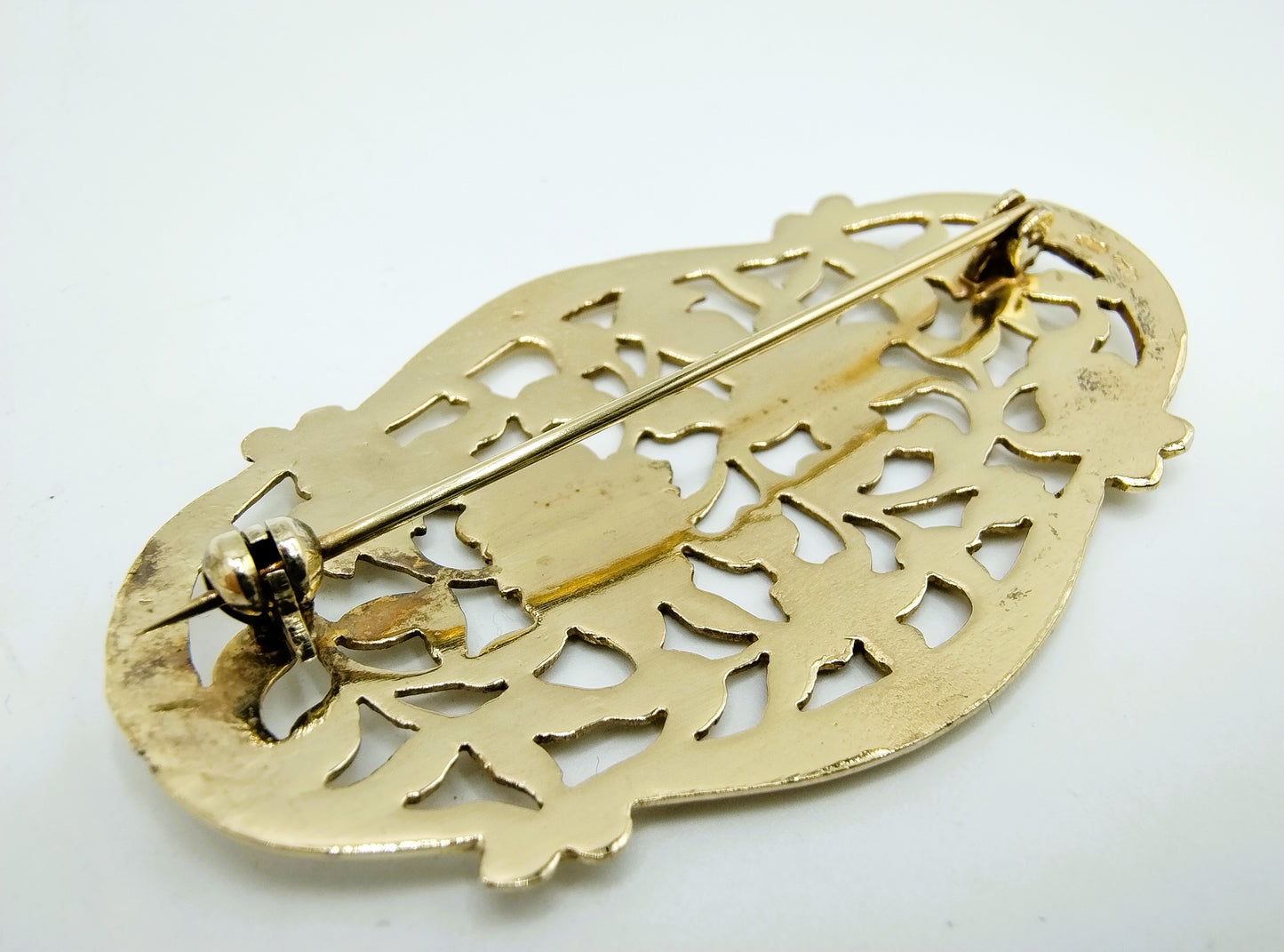 Silver brooch, Fa. Niekerk, Schoonhoven, 20th century